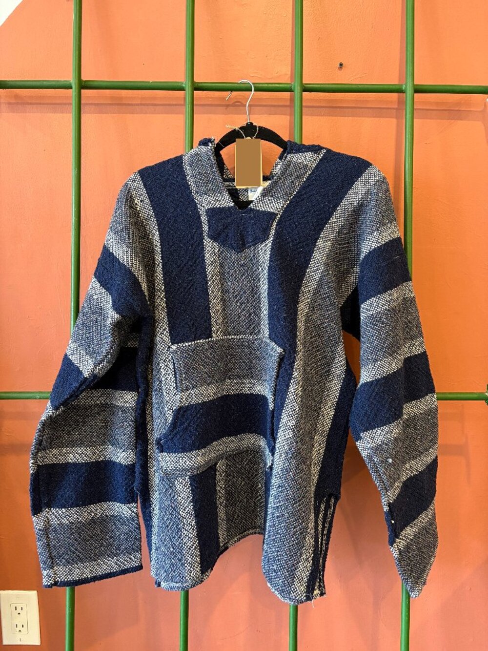 Baja Jacket in Navy and Grey
